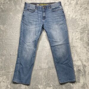Lee Extreme Motion MVP Jeans Mens Blue Athletic Fit Tapered 36x30